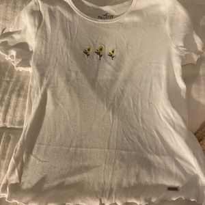 White Hollister top!